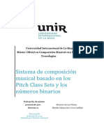 (TFM) Sistema de Composición Musical Basado en Los Pitch Class Sets y Los Números Binarios