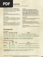 D&D 5E Homebrew Firearms Guide | PDF | Firearms | Rifle