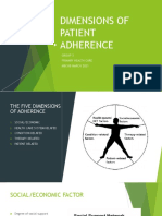 Dimensions of Patient Adherence