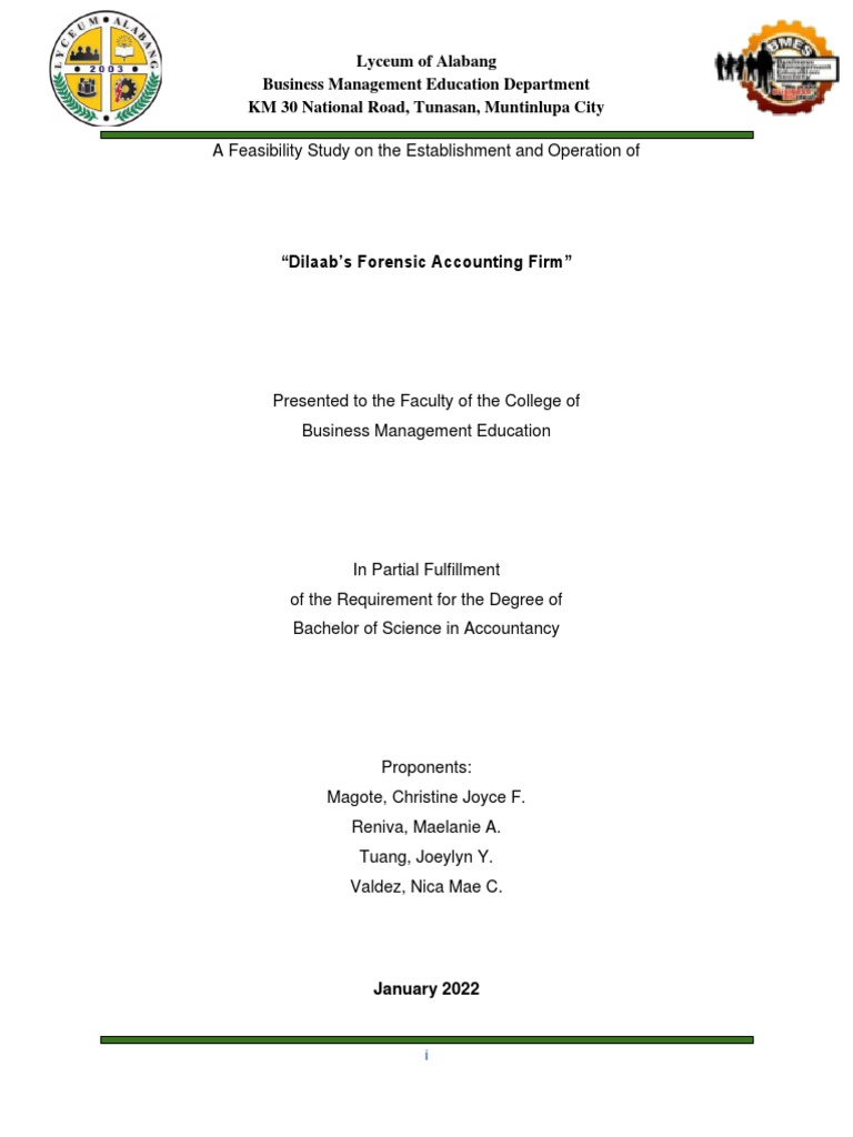Dfaf Final Written Report | PDF | Fraud | Accounting