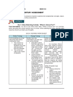 Lesson 1: 21 Century Assessment: Activity