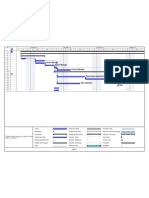 Work Planning Gantt Chart Section 2