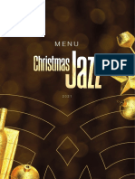 Menu A4 Christmas - Jazz - 24dez