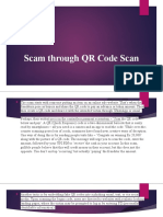 Scam Through QR Code Scan