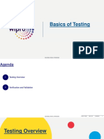 Basics of Testing