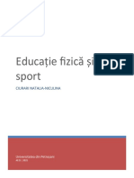 Educatie Fizica A21 Ciurari Natalia