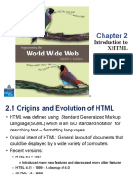 Introduction To XHTML