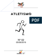 JEAL 2019 - Atletismo - Boletim 02