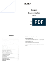 Oxygen Concentrator: Operating Instruction