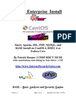 Snort and BASE On CentOS RHEL or Fedora