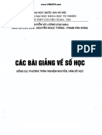 2. Các Bài Giảng Về Số Học