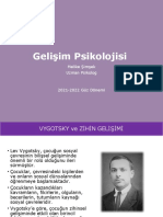 Vygotsky-Bilgiyi Işleme Kuramı-Dil Gelişimi-Duygusal Gelişim