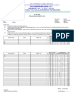 Format Kisi-Kisi Soal Pas