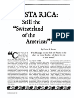 COSTA RICA: Still the 'Switzerland of the Americas