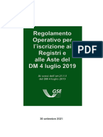 DM FER 2019 Regolamento Operativo Iscrizione Registri e Aste Con Allegati