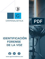 Identificación biométrica de la voz en investigaciones forenses