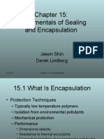 Fundamentals of Sealing and Encapsulation: Jason Shin Derek Lindberg