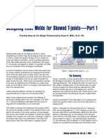 Designing Fillet Welds For Skewed T-joints-Part 1: Design File