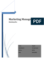 What Is Marketing Plan......