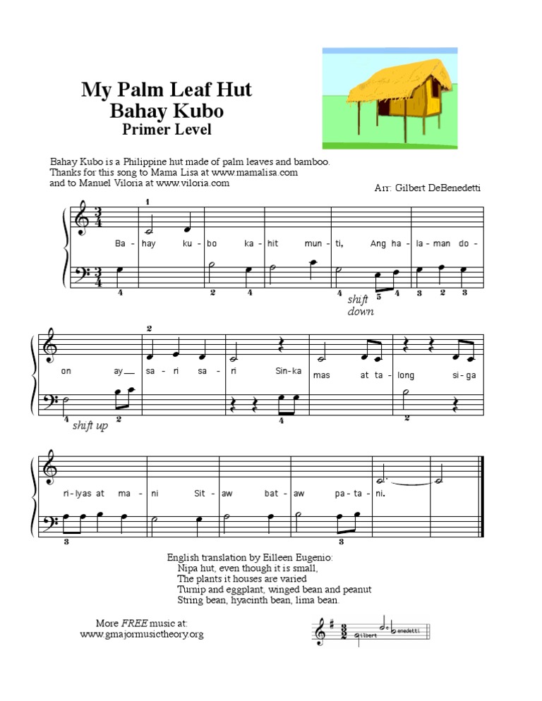 Filipino Folk Song Bahay Kubo Lyrics filipino folk song bahay kubo lyrics