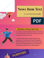 News Item Text