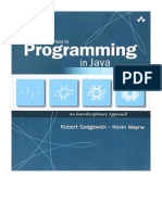 Introduction To Programming in Java by Robert Sedgewick