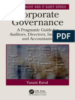 (Internal Audit and IT Audit) Vasant Raval - Corporate Governance - A Pragmatic Guide For Auditors, Directors, Investors, and Accountants (2020, Auerbach Publications)