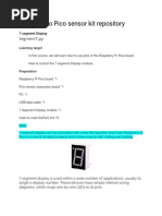 Welcome To Pico Sensor Kit Repository: Segment7.py