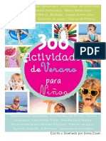 Guia de Verano 300 Actividades Para Niños by Rukkia