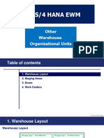 Sap S/4 Hana Ewm: Other Warehouse Organizational Units