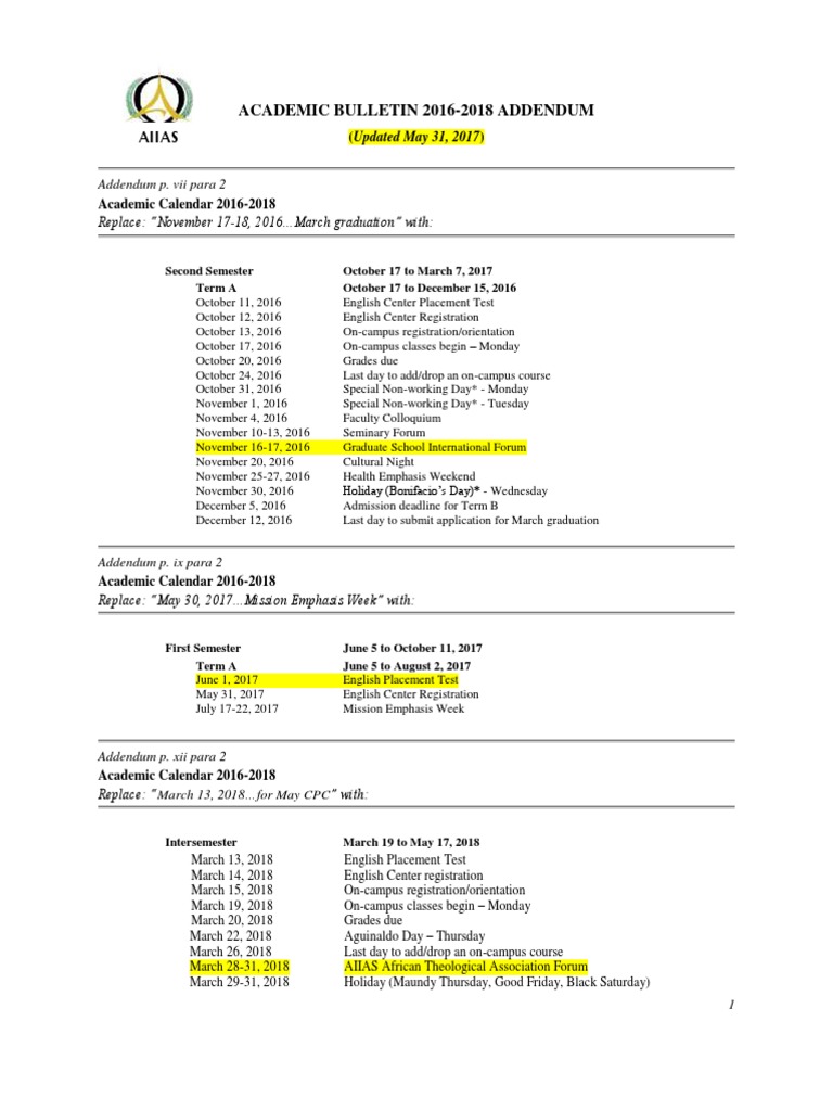 BulletinAddendum PDF Thesis Doctorate