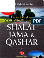  Tuntunan Shalat Jama' & Qashar