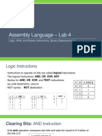 Assembly Language Lab 4 Compress