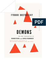 Demons by Fyodor Dostoevsky