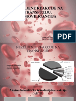 Neželjene Reakcija Na Transfuziju, Hemovigilancija