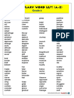 Vocabulary Word List 3