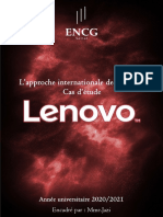 Lenovo L'approche Internationale Des Marchés