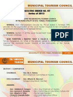 Municipal Tourism and Culture Councils Formed