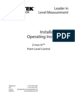 Installation and Operating Instructions: Leader in Level Measurement