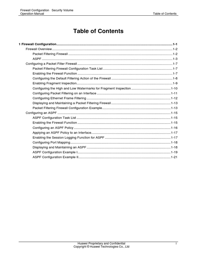 03-Firewall Configuration | PDF | Port (Computer Networking) | Firewall ...