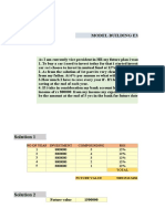 Solution 1: Model Building Exercise