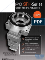 STH-Series Hollow Output Rotary Actuators