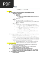 Biology Notes: Unit 1 Chapter 2: Chemistry of Life