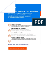 How To Use A Profit & Loss Statement