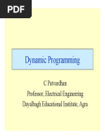 Dynamic Programming