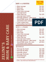 Price List