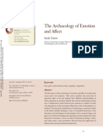 The Archaeology of Emotion and Affect: Further