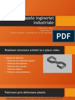 Proiect Bazele Ingineriei Industriale