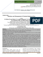 JMSCR Vol - 07 - Issue - 06 - Page 807-812 - June: Incidence and Management of Chemical Injuries of Eye