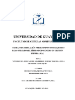 Analisis Del Mercado de Sombreros de Paja Toquilla